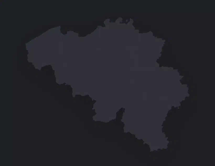 Carte des magasins Proshop en Belgique